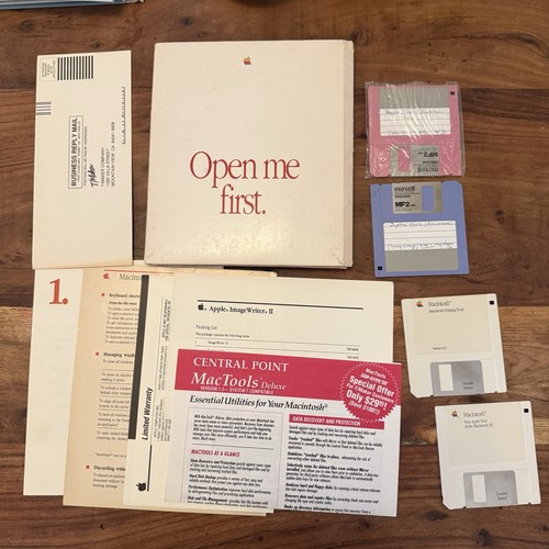 Vintage apple mac macintosh - mac,