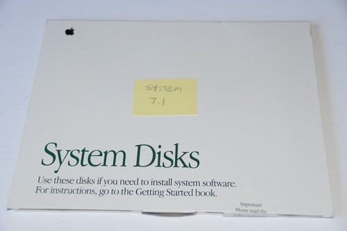 Sealed 1991 vintage apple - sealed,