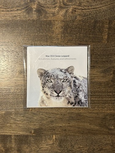 Apple snow leopard 10 - x,