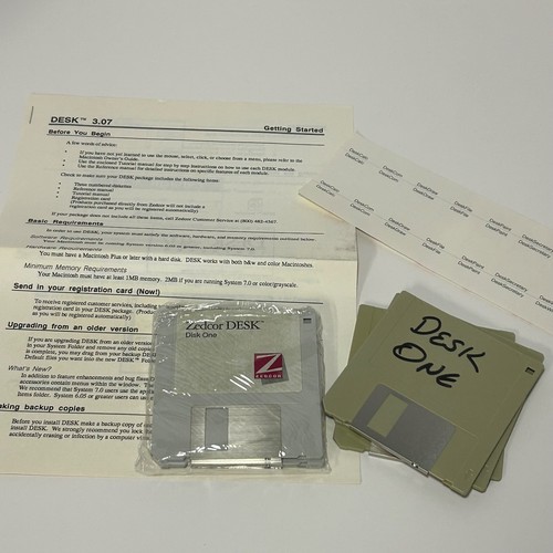 Zedcor desk floppy disks - floppy,